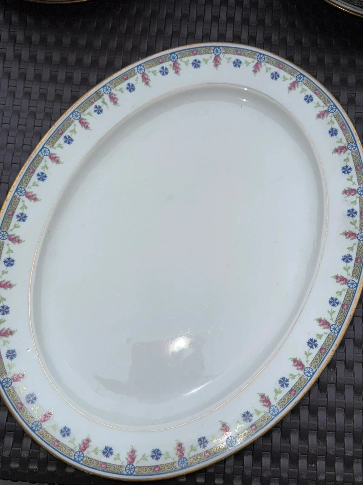 Conjunto de louça de porcelana antiga da época BRP Limoges França – photo 7